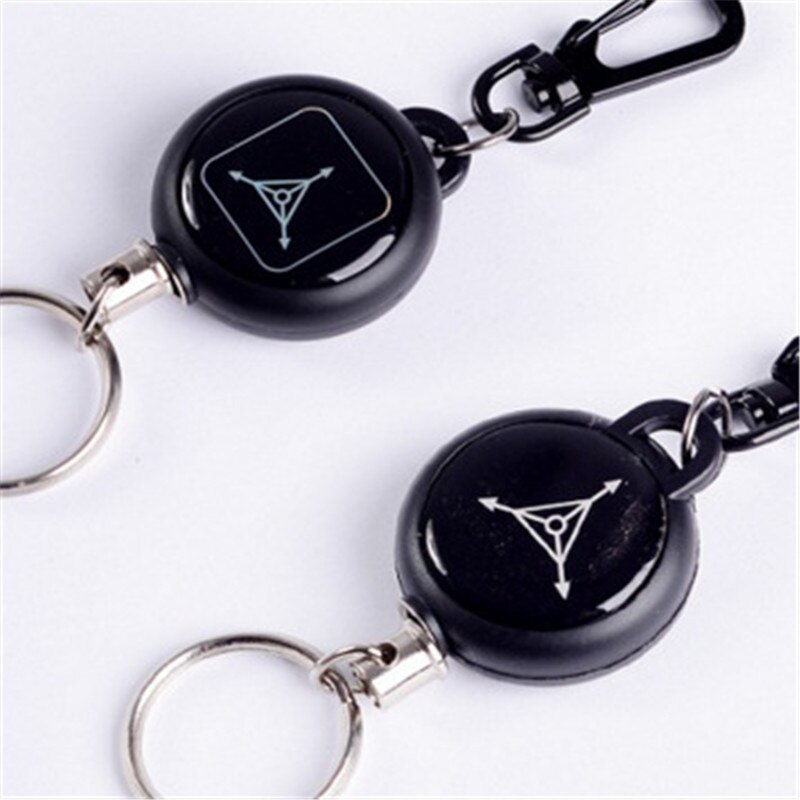 Neue Schlüssel Halfter Keychain TAD Hohe Rebound Teleskop Draht Seil DIY Schlüssel Halfter Anti-verloren Anti-diebstahl Teleskop Clever Schlüsselhalter