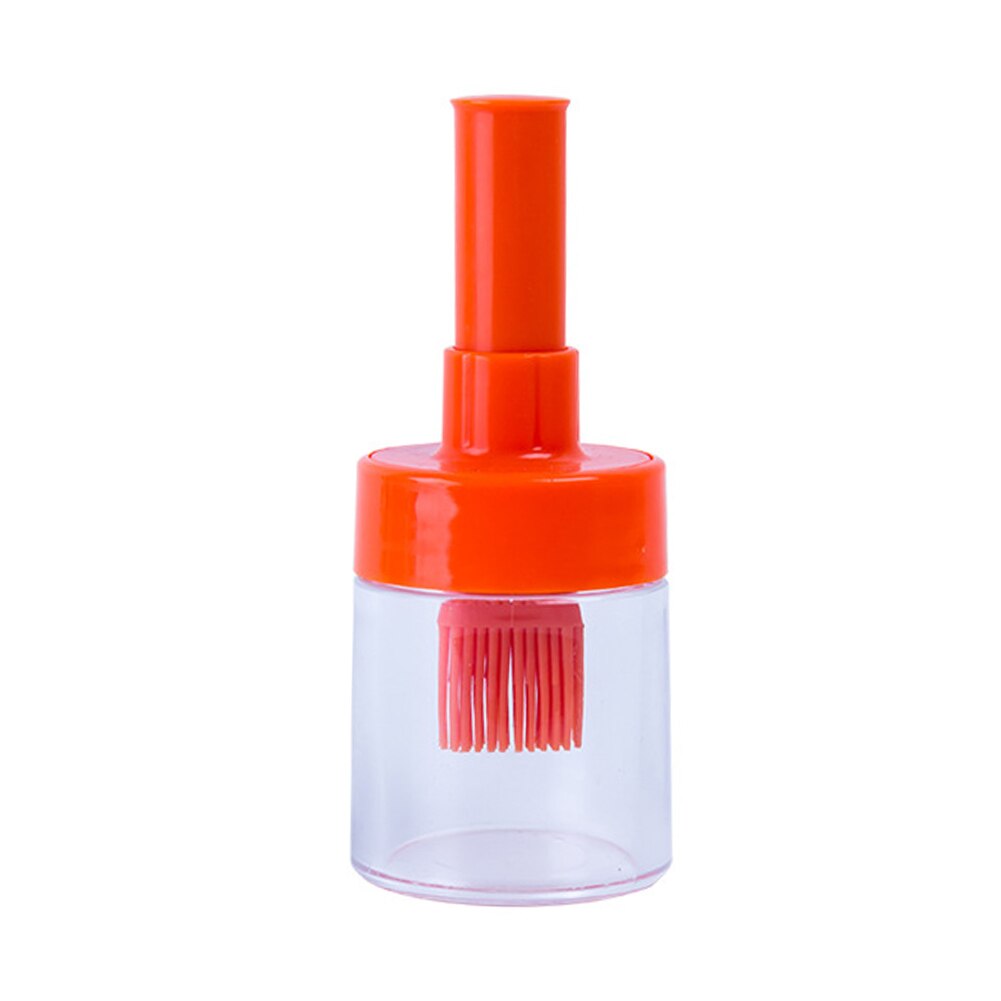 Cuisine Silicone Brosse À Huile avec Couvercle et Bouteille Barbecue Bidon D'huile résistant à la Chaleur À Badigeonner Barbecue Cuisson Assaisonnement Brosses: D