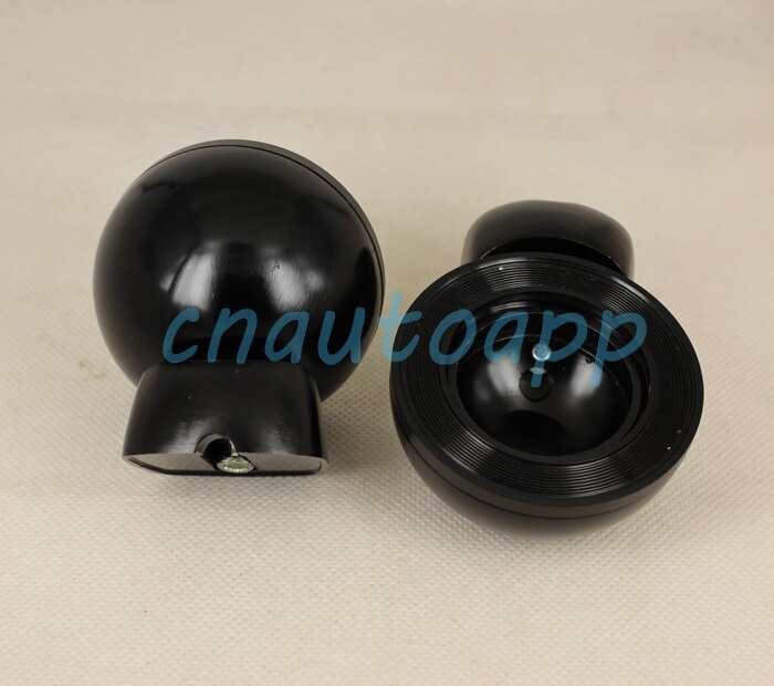 Tweeter coche Base de aluminio cajas de altavoces - negro ( un par )