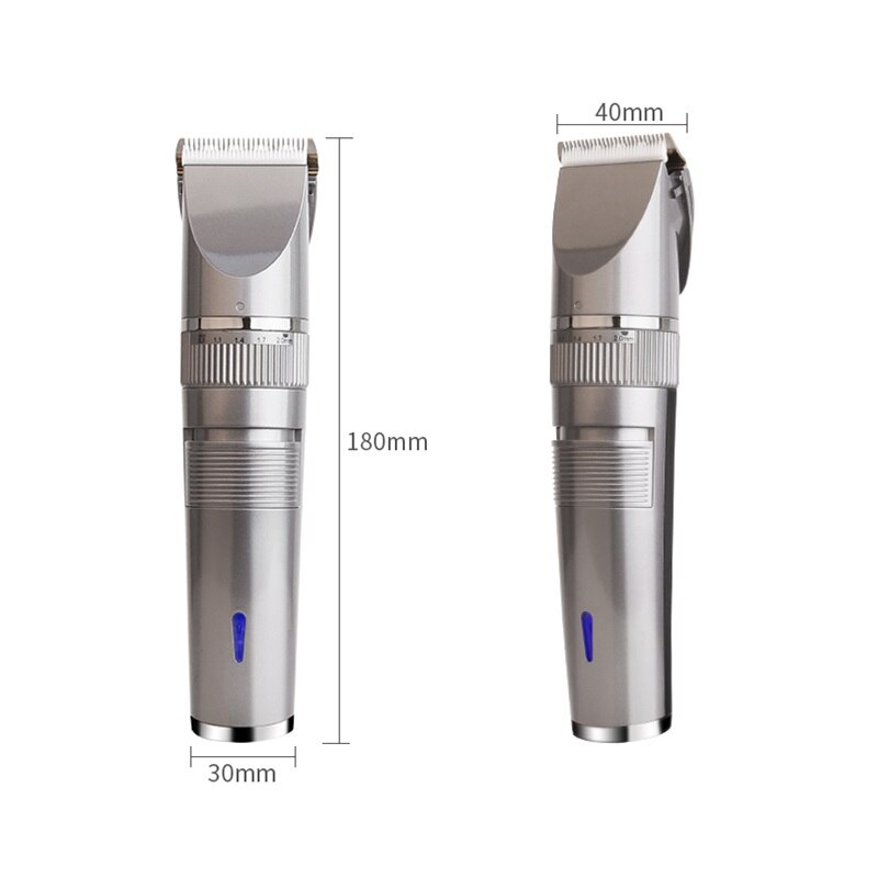 Electric Hair Clipper Ceramic Blade Cordless Convenient USB interface Rechargeable Hair Trimmer for man