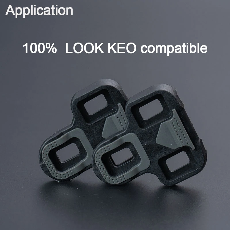 Pedals Cleats Fit LOOK KEO System Road Cycling Cleats 4.5 Degree Floating Self-locking Bicycle Cleat Pedal Part Bike Accessories