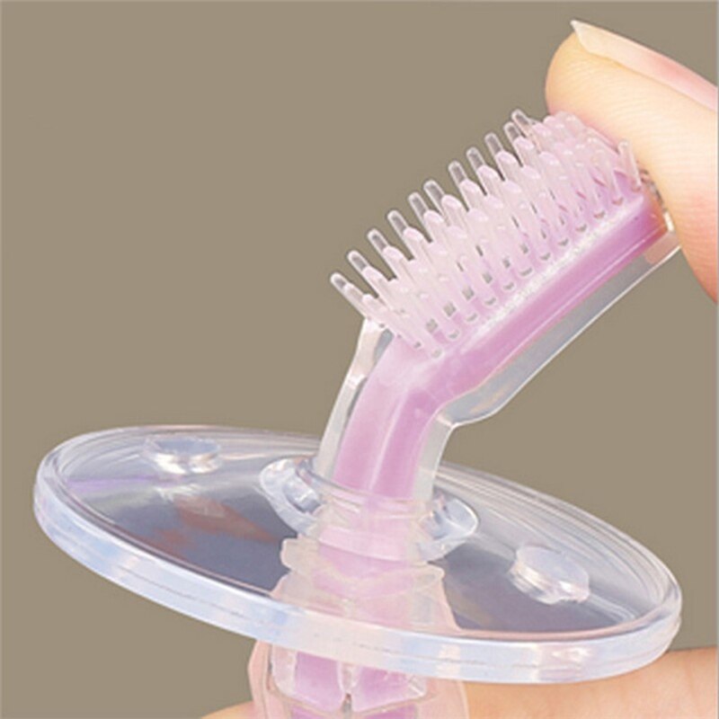 Offre Spéciale Bébé SOUPLE À Mâcher Pliable Dentition Formation Brosse À Dents Pour Enfants