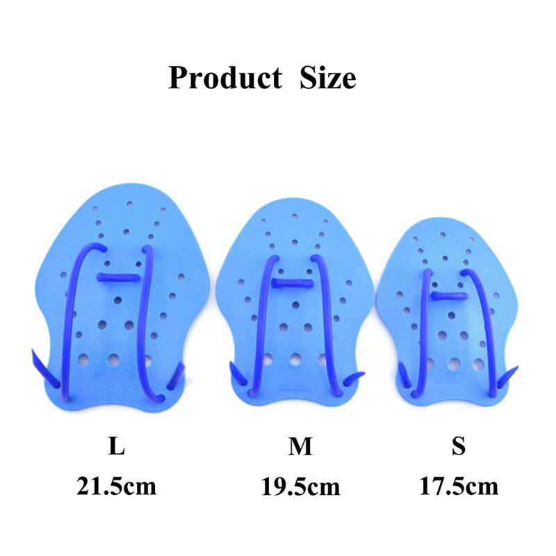 1 paire gants palmés à la main palettes de natation réglable PVC main aileron entraînement plongée pagaie gants pagaies équipement de Sport nautique