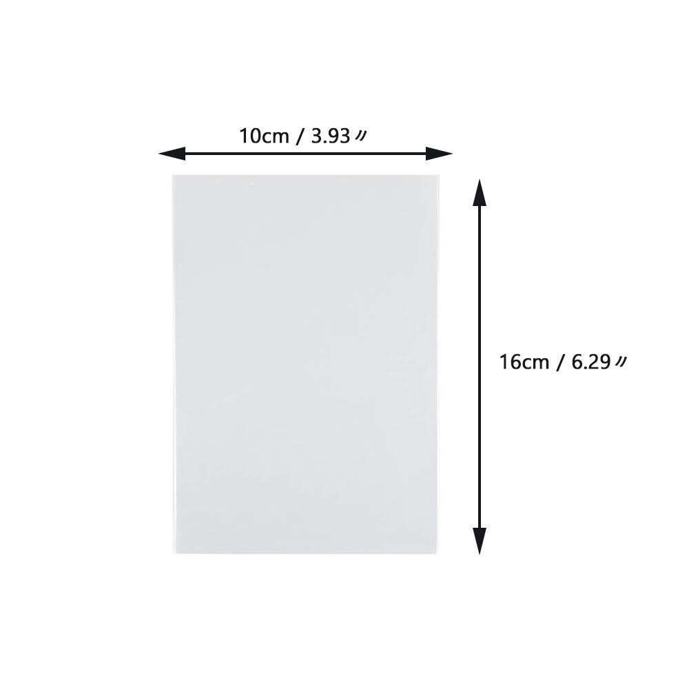 100 pcs 4 Sizes Transparent Oppo Plastic Bags for Candy Lollipop Cookie Packaging Cellophane Bag Wedding Party DIY package: 10x16cm bag