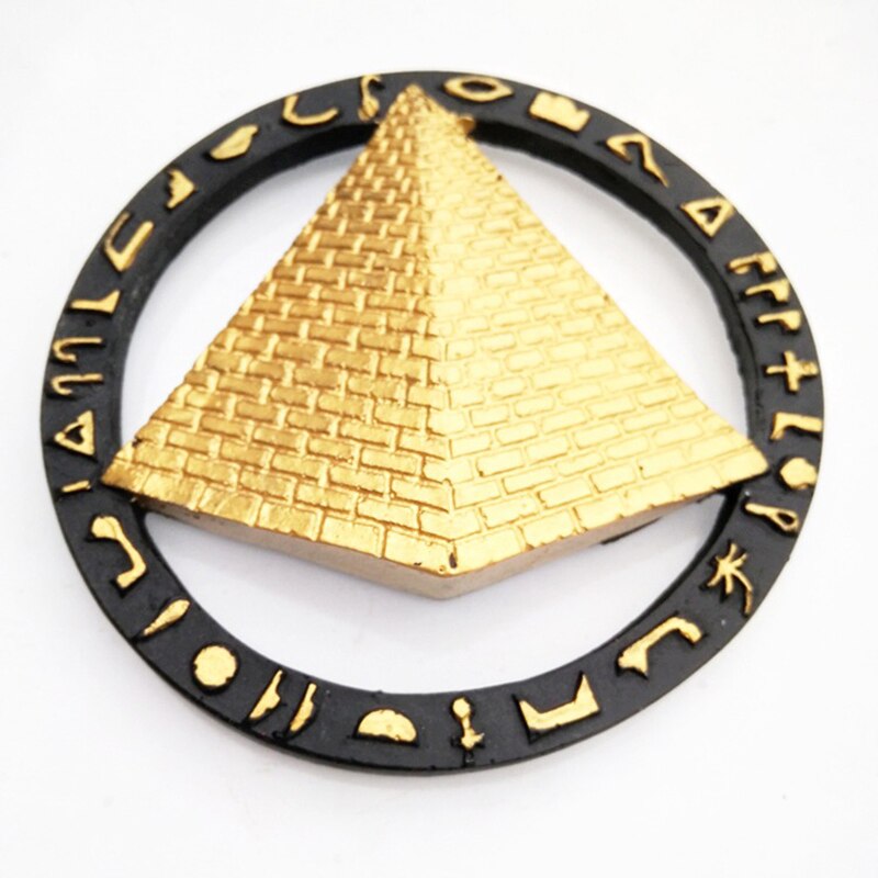 Imán 3d para nevera, pegatinas magnéticas de la mitología Egipcia Anubis Queen, de viaje de Oriente Medio, imanes para nevera: D