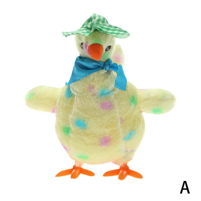 Leggen Ei Kip Kip Elektronische Knuffel Dansen Zingen Anti-Stress Gadget Grappig Kerstcadeau Voor Kinderen Q9c3: Yellow