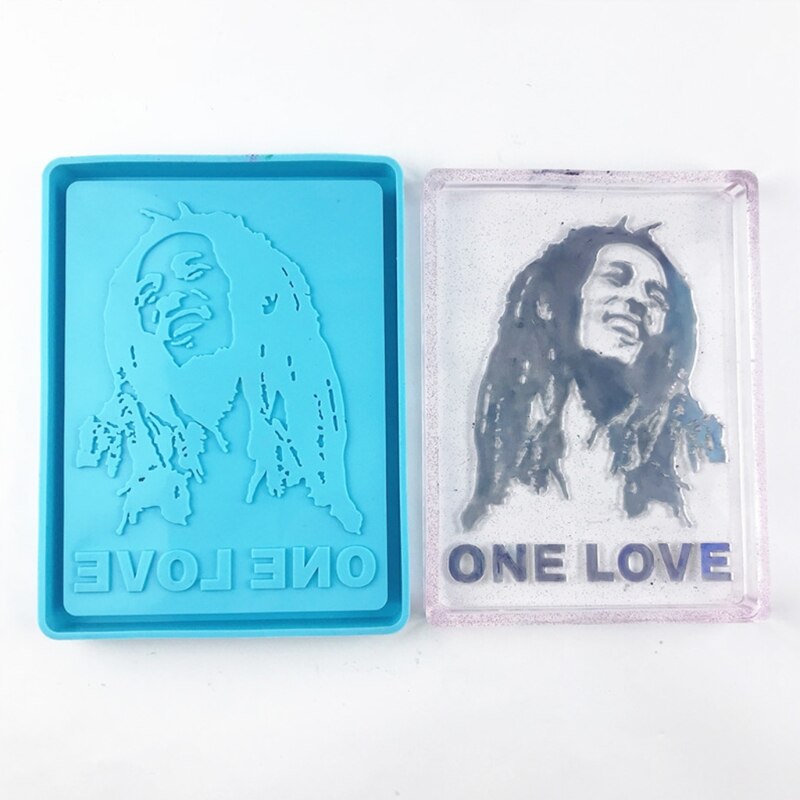 Rolling Tray Epoxy Resin Mold Jewelry Storage Holder Silicone Mould DIY Crafts Serving Plate Decorations Casting Tool