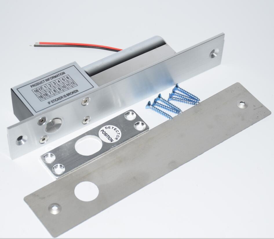 low temp timer Electric Bolt Mortise wooden glass gate Door Lock Electronic intelligent Fail-Safe