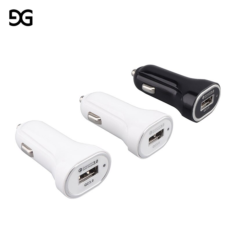 GUSGU Originale Caricabatteria Da Auto Carica Rapida 3.0 5V/3A USB Caricatore Del Telefono Dell'automobile 9V/2A 12V/1.5A per Android iOS per iPhone 7 Samsung