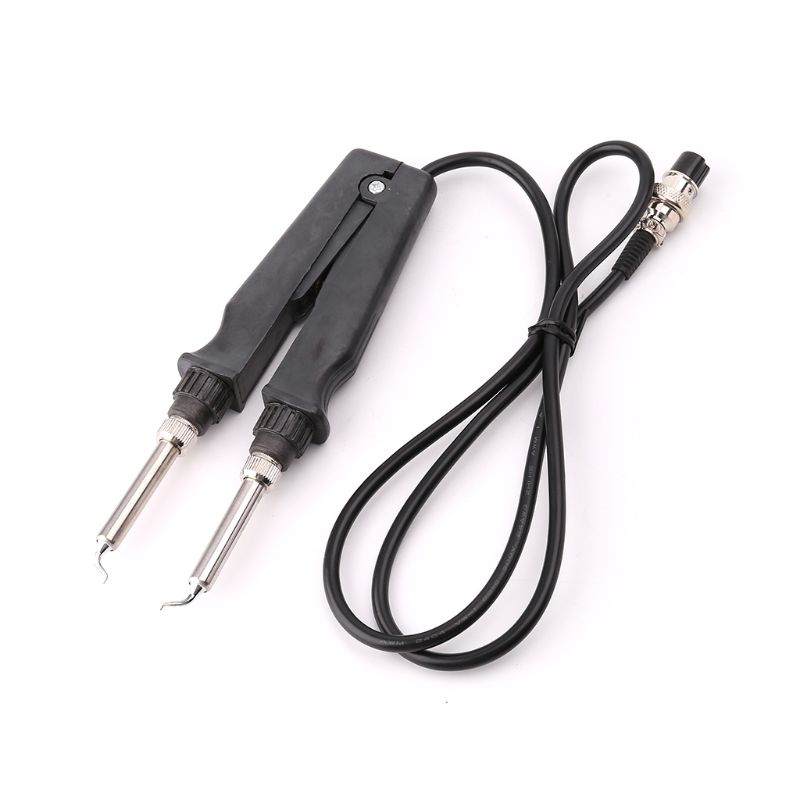 902 ESD SMD Doppel Lötkolben Pinzette Griff Clip Heizung Zange Lözehn Bahnhof Zubehör