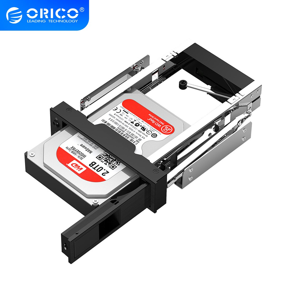 Orico Harde Schijf Caddy 2.5 Tot 3.5 Inch Roestvrij Interne Harde Schijf Montagebeugel Adapter 3.5 Sata Hdd Mobile Rack tool Gratis
