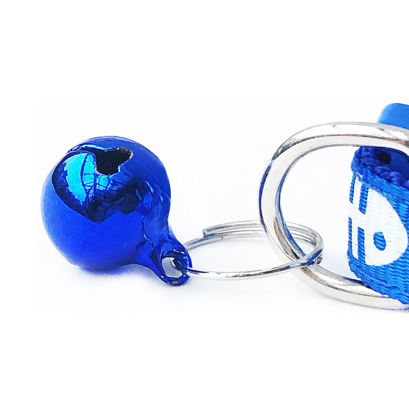 Collar ajustable con estampado de espina de pescado para mascotas, Collar de nailon para cachorros, gatitos y gatos con campanas, 19-32cm, 1,0 cm,