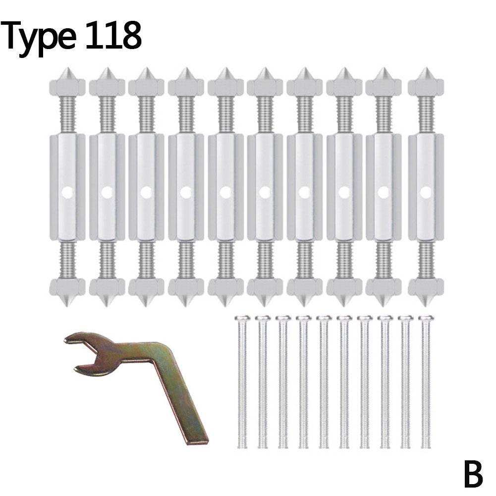 Electrical Box Repair Switch Socket Cassette Screws Support Mount Rod Switch Tool Box Accessories Electrical Repair Wall fi W5N9: Type 118