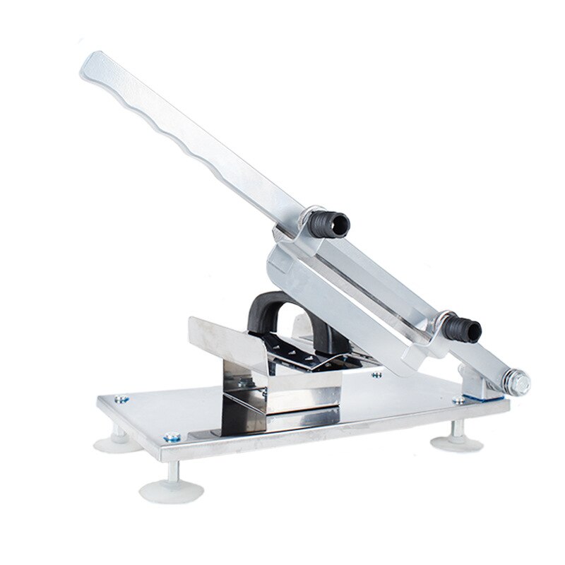 Haushalt Hand Lebensmittel Obst Schneidemaschine Lamm Rindfleisch Schneidemaschine Gefrorene Fleisch Schneiden Maschine Hammel rollen Cutter Einstellbare Dicke Junge