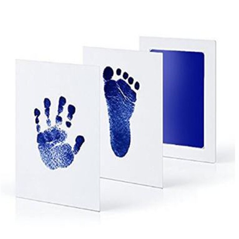 Liefde Baby 100% Niet Giftig Baby Handafdruk Footprint Opdruk Kit Baby Souvenirs Inkt Pad Voor Pasgeboren Baby