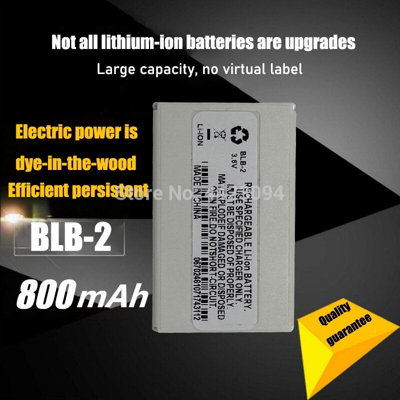1-5 uds BLB2 BLB-2 batería para Nokia 8210, 8250, 8850, 8910, 8310, 5210, 6500, 6590, 6510, 3610, 8270 8910i 7650 6590i batería
