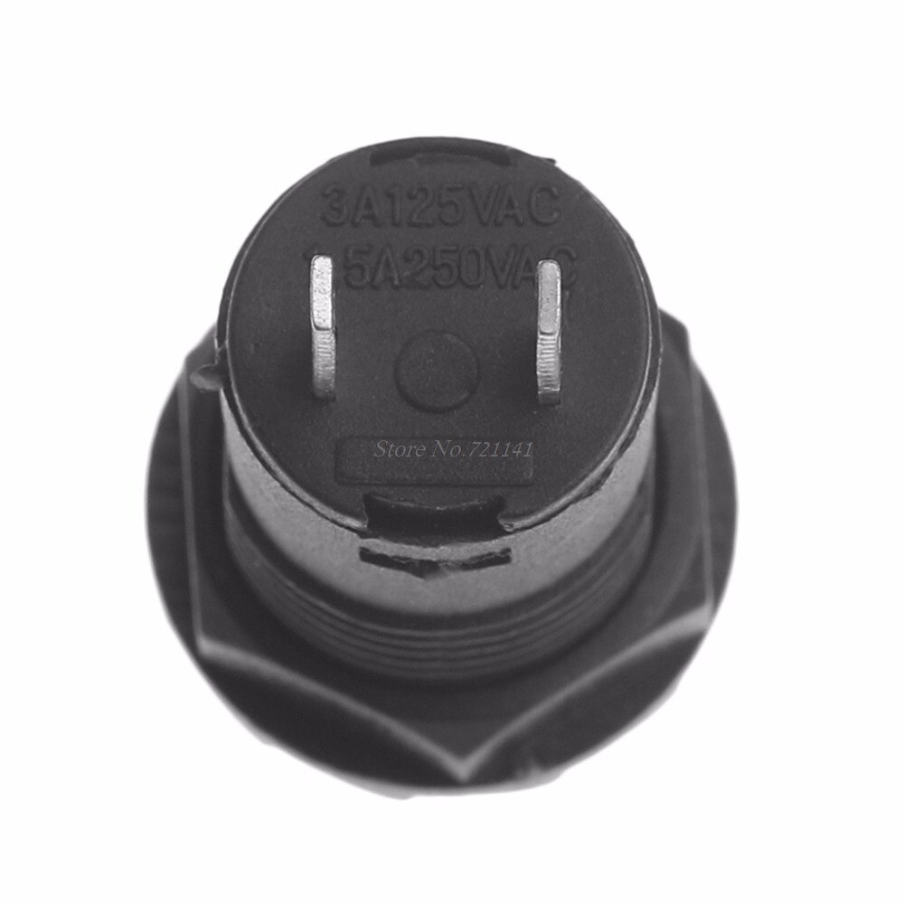 5Pcs/Set Mini DS-425A Self-Locking SPST Push Button Switch 1.5A 250V/3A 125V Button Switch