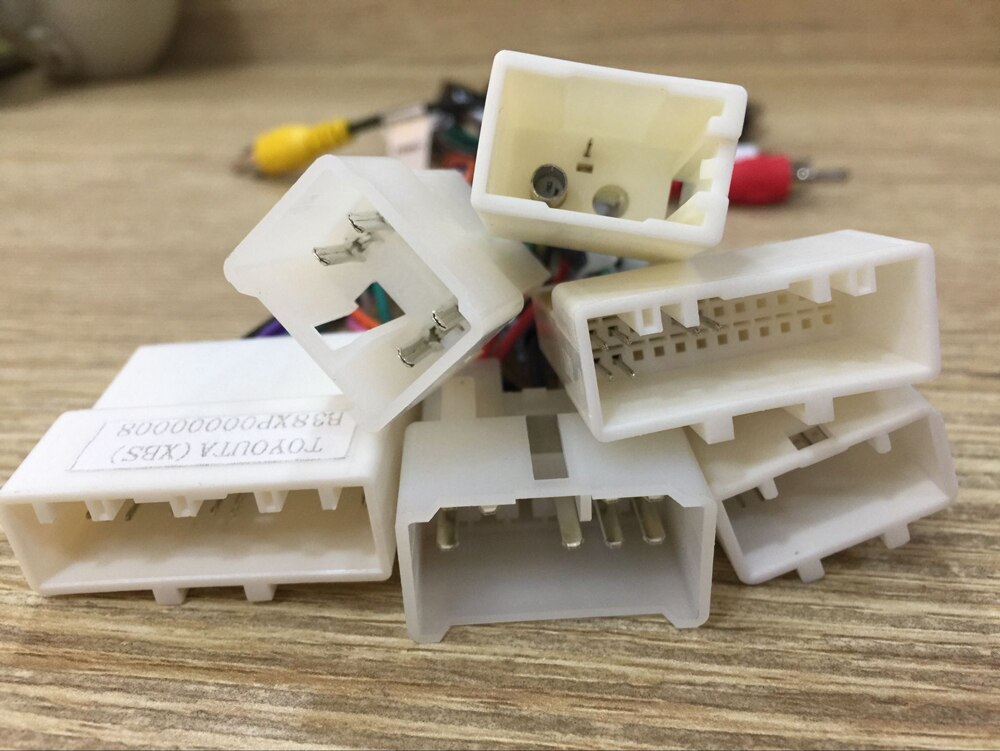 Adaptateur de faisceau de câblage de fil de Radio d'oin de voiture de 16 broches pour le câble de faisceau de fil de récepteur de Radio stéréo de Toyota