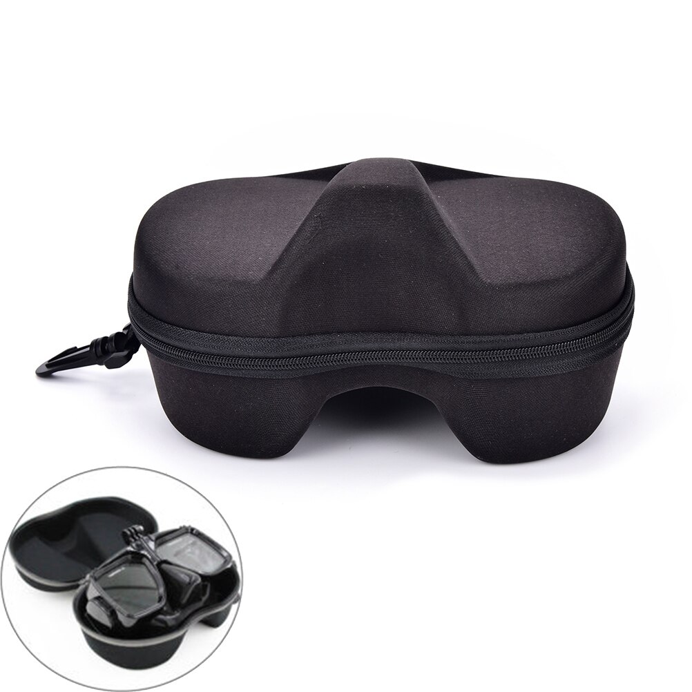 1 Pc Zwart Masker Duiken Van Karton Case Duikbril Onderwater Opbergdoos