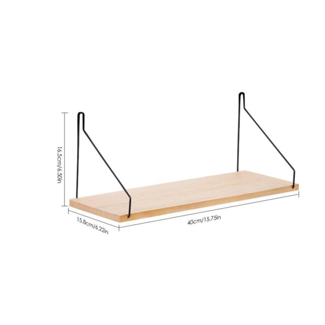 Grid Wall Mounted Hanging Home Bedroom Display Hook Flower stand Shelf Hexagonal 3 layers Iron Rack Organizer Art: F Type  M