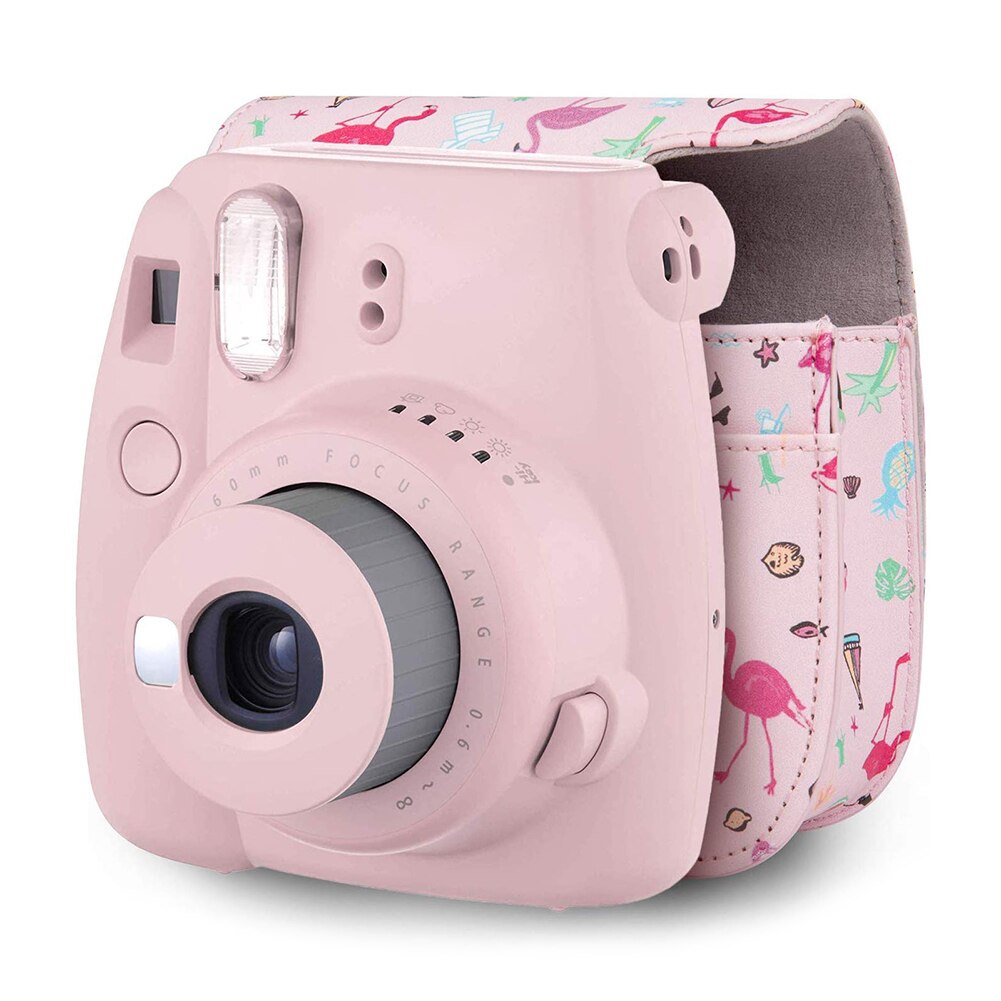 Für Fujifilm Instax Mini 11 9 8 + 8 Kamera Zubehör PU Leder Schulter Tasche Schutz Abdeckung fallen + Album instax Mini