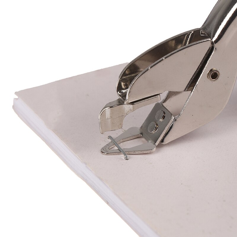 1PC Mini Handheld Extractor Stapler Pull Out Binding Tool Heavy Duty Durable Comfortable Metal Staple Remover