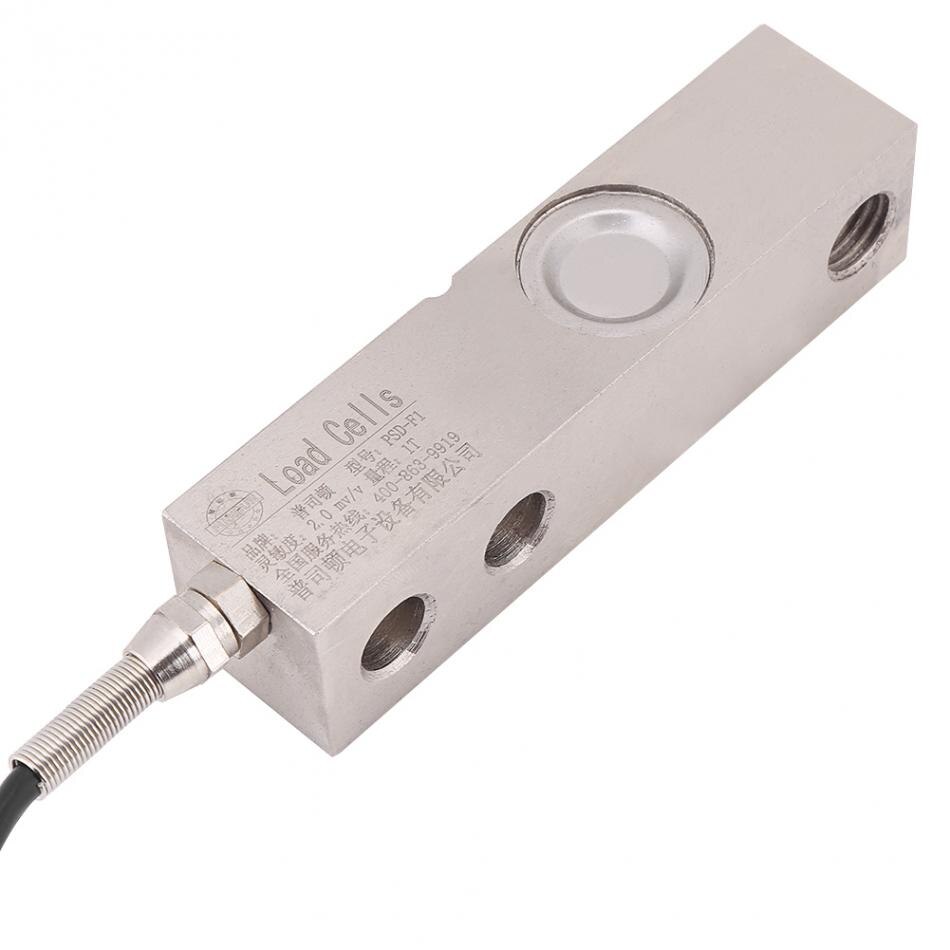 Shear Beam Load Cell Sensor 1000KG with 4-Core Shielded Cable Weighing Sensor