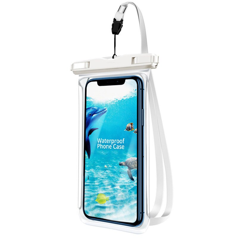 Full View Waterproof Case for Phone Underwater Snow Rainforest Transparent Dry Bag Swimming Pouch Big Mobile Phone Bag Sealed