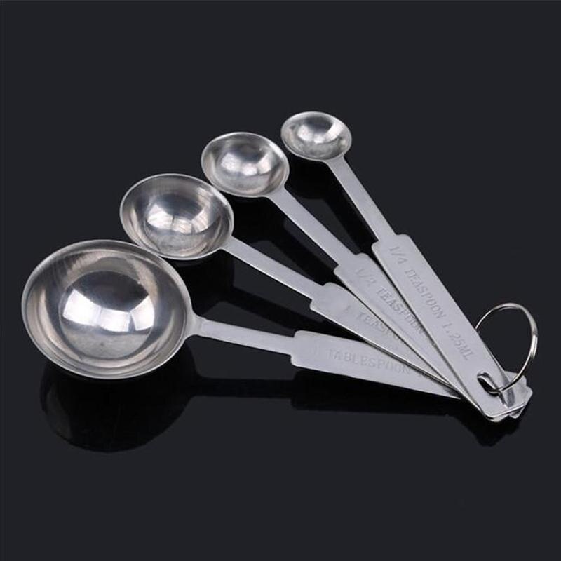 Measuring Spoons In Grams Meter Grams Stainless Steel Premium Stackable Kitchen Measuring Spoon Set Measuring Cups