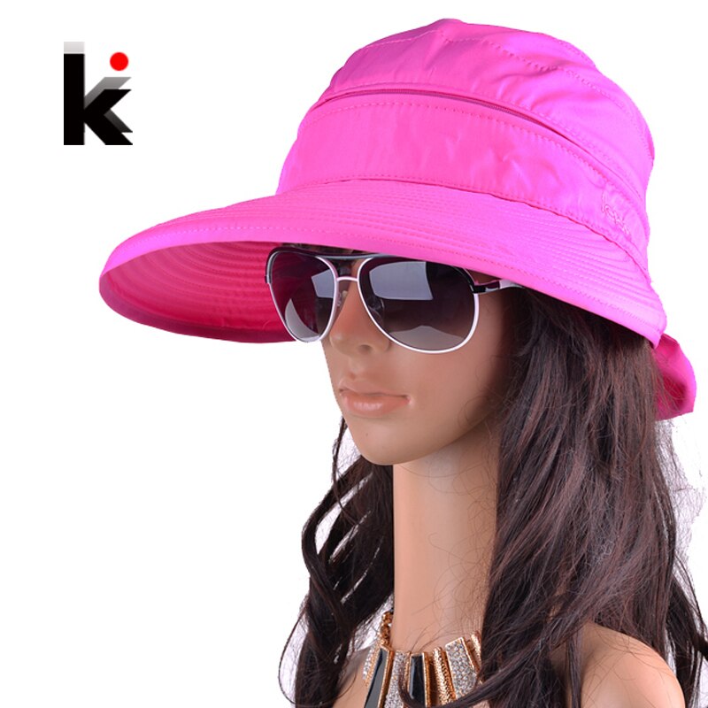 Zomerhoeden voor vrouwen chapeu feminino vizieren pet zon anti-uv hoed 8 kleuren