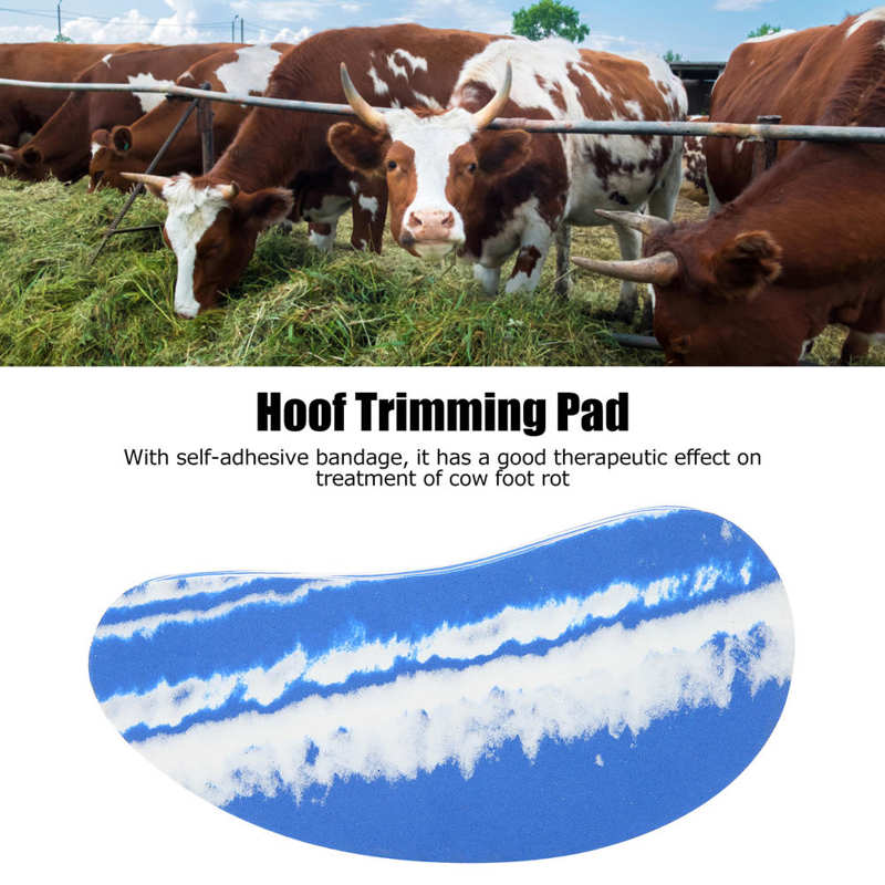 poultry farming Rubber Hoof Trimmer Pad Cattle Cow Hoof Trimming Liner Farm Livestock Accessories poultry farming supplies