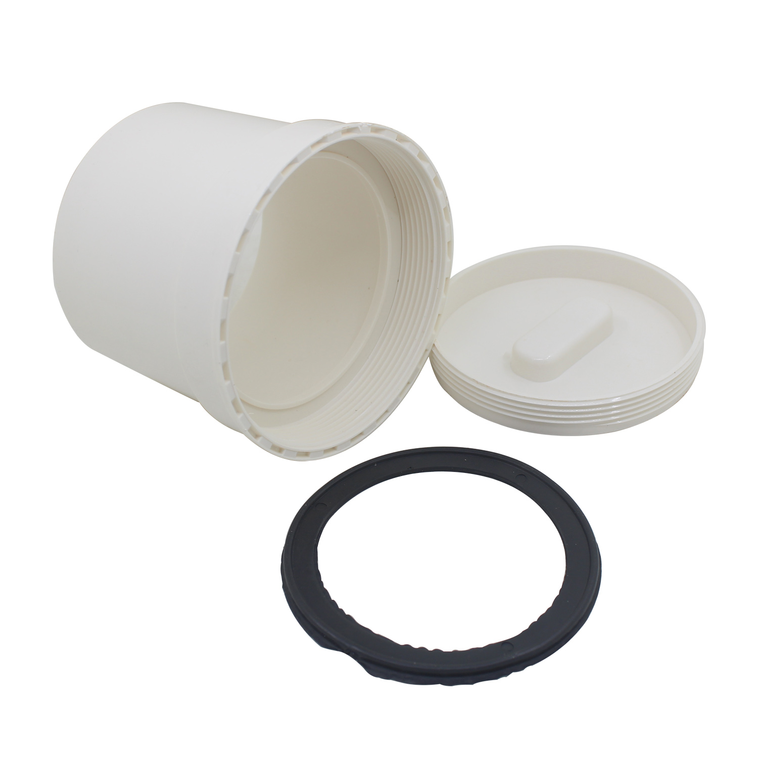 50/75/110mm 5pcs cleanout plug fitting plastic pipe plug sink drain plug pvc drain plug drain pipe plug sewer pipe plug female