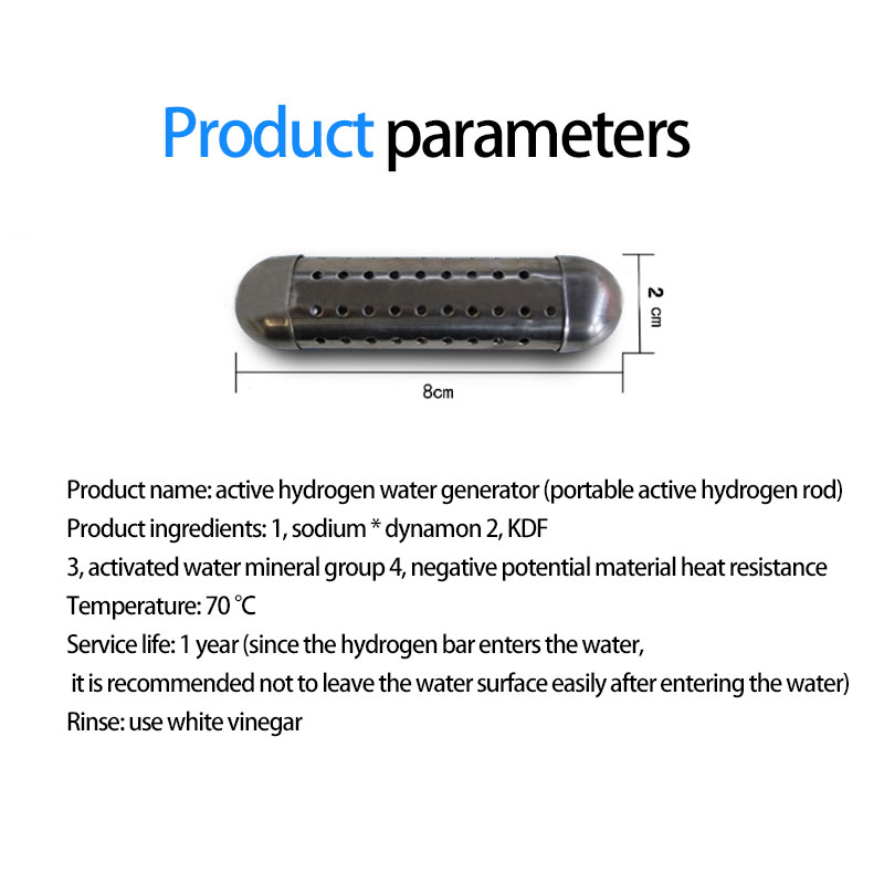 Water Purifier Ionizer Stick Raise PH Neg Charged Structured Water Alkaline Water Purifier