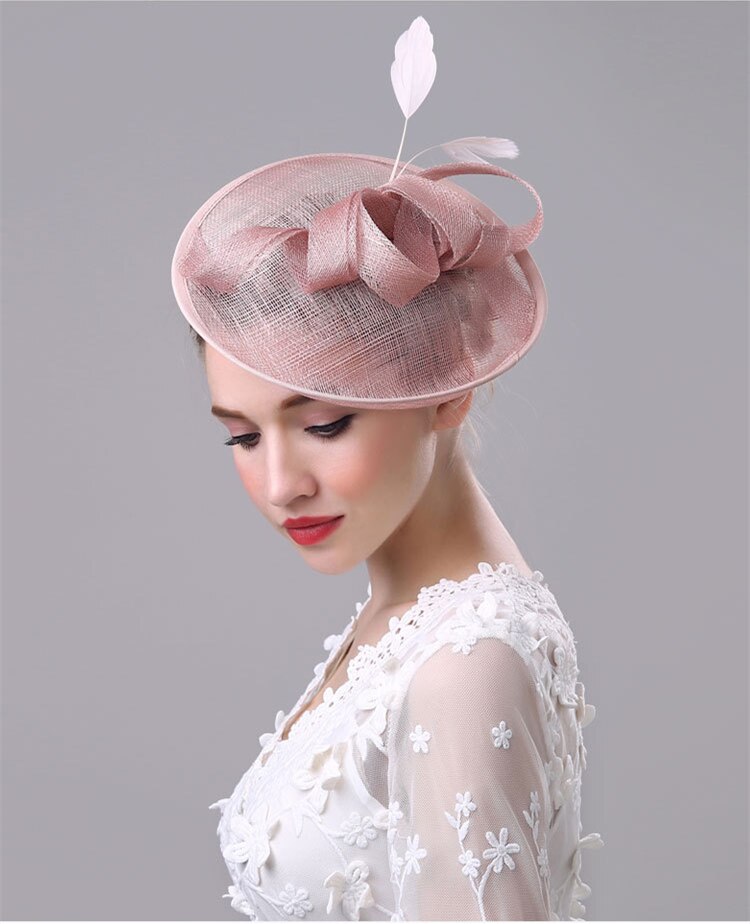 Chapeau de mariage pour femmes, filet Vintage, accessoire de mariée, voile de cage à oiseaux, fascinant, , BH010