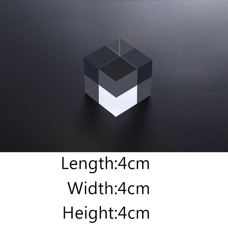 Transparent Acrylic Geometric Photo backdrop Props Cube Cuboid Cylindrical Glass Ball Photography Background Plate Decoration: Deep Purple