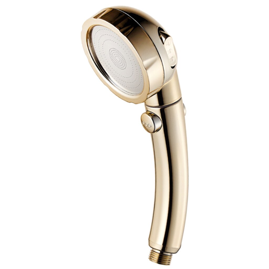 3 In 1 Hoge Druk Douchekop Huishouden Douche Filter Sproeier Bad Badkamer Draagbare 360 Graden Roterende Douchekoppen: Gold