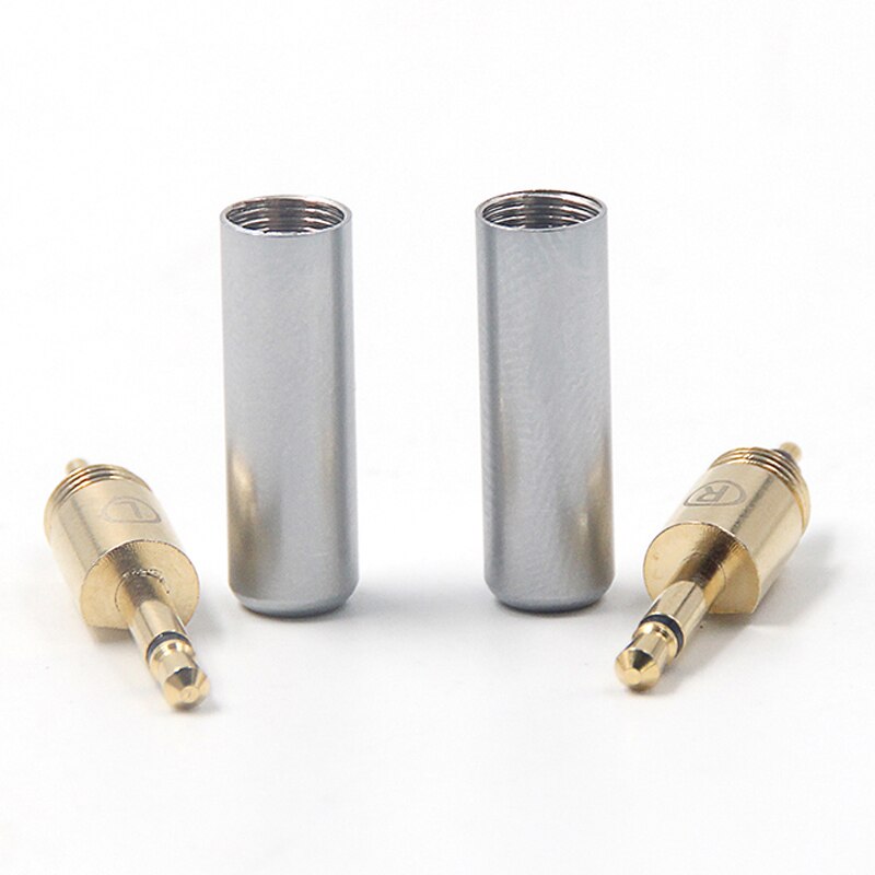 2pcs 2.5mm Headphone Audio Cable Connector Plug Pin Adapter HD700