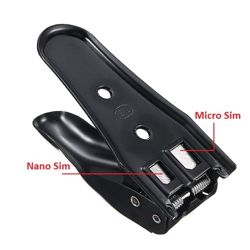 2 In 1 Multifunctionele Sim Card Cutter Voor Sim Micro Nano Card Smart Telefoon Accessoire: Nano micro cutter