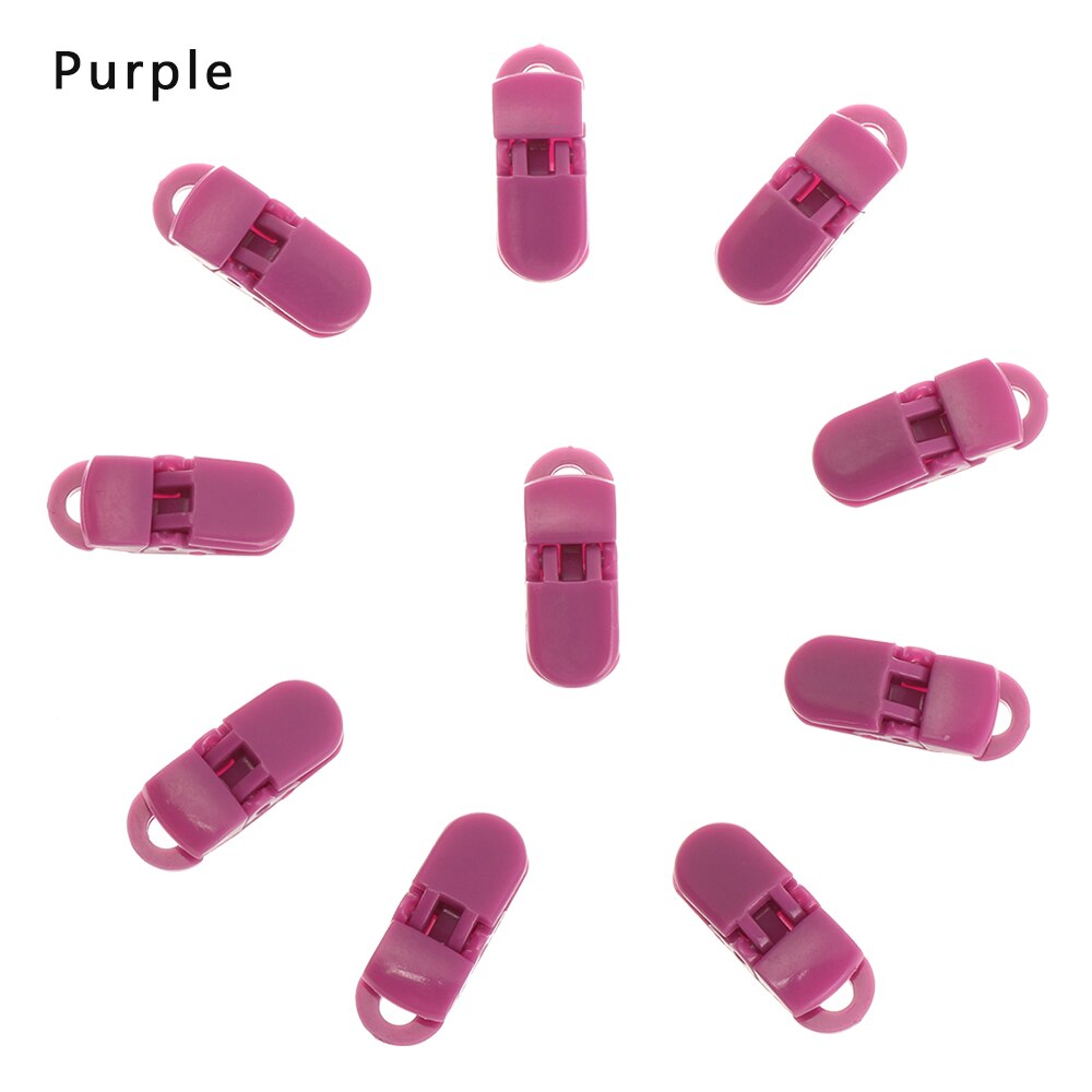 5/10 Uds Durable empresa de plástico Clip cocodrilo Clip de Clips para lona Camping tienda de máscaras para lonas al aire libre campamentos Kit: 10pcs Purple