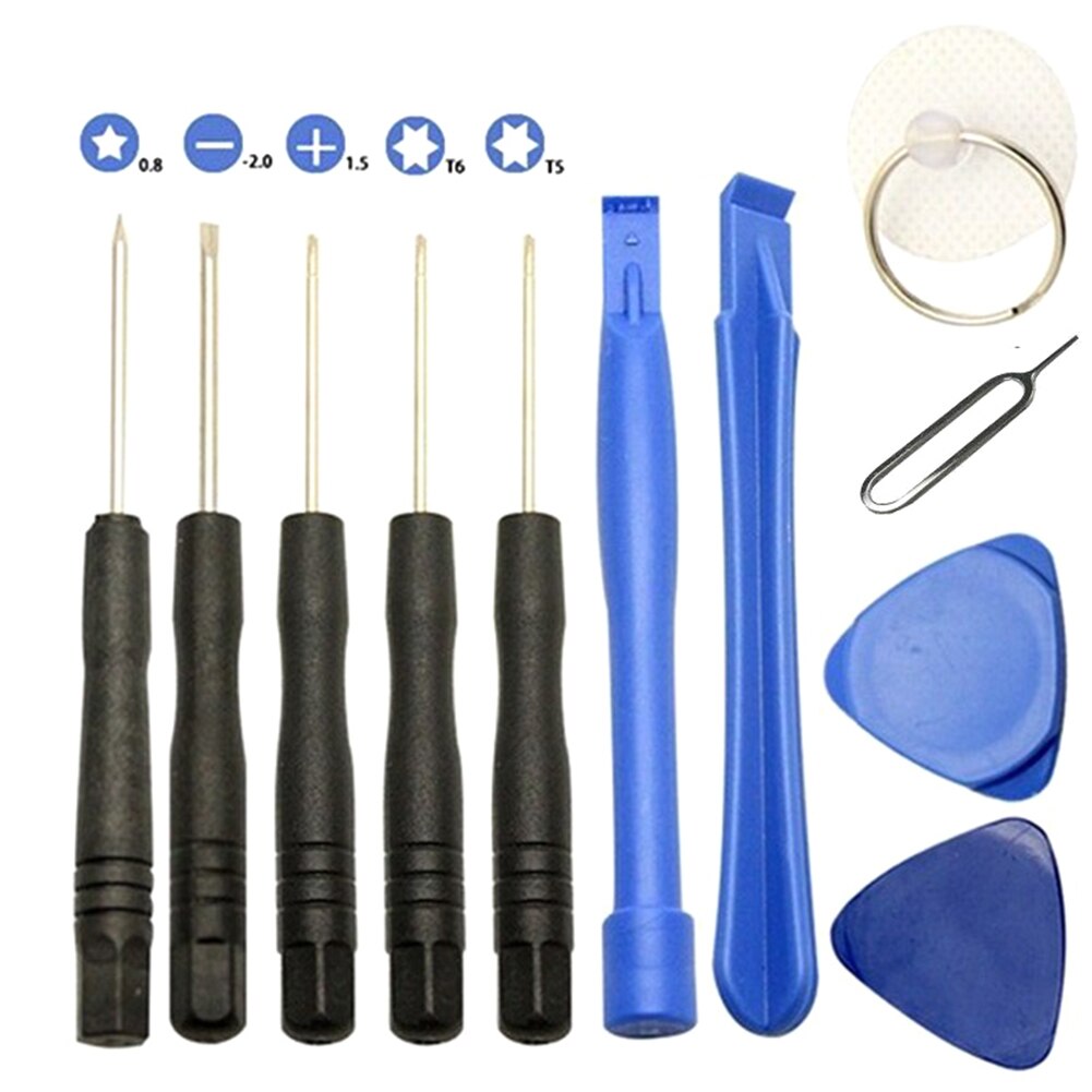 11 Stks/set Schroevendraaier Reparatie Tools Kit Opening Pry Voor Iphone 8 7 6 5 4 4S 3GS NC99