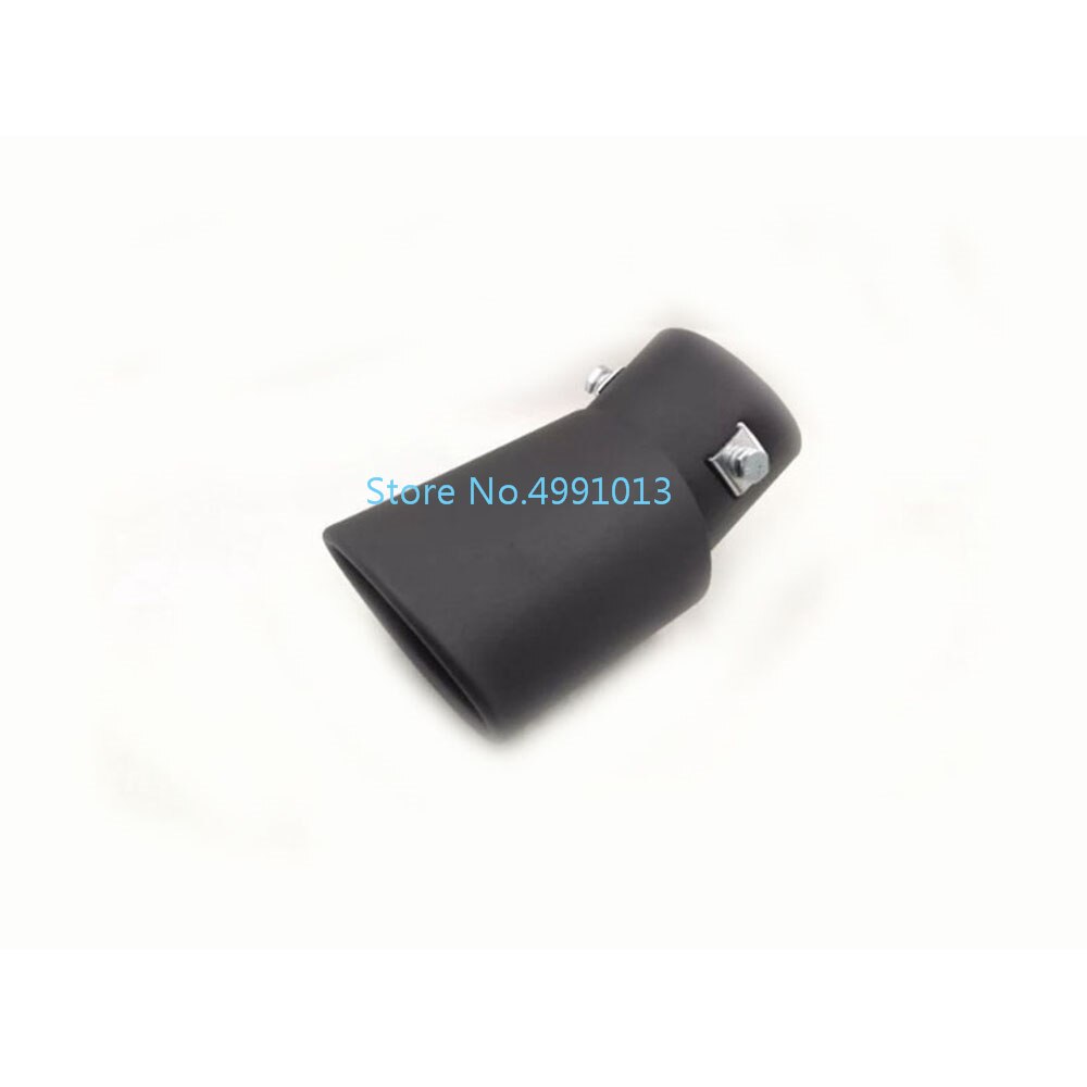 Car muffler exterior end pipe dedicate exhaust tip tail outlet ornament vent 1pcs For Peugeot