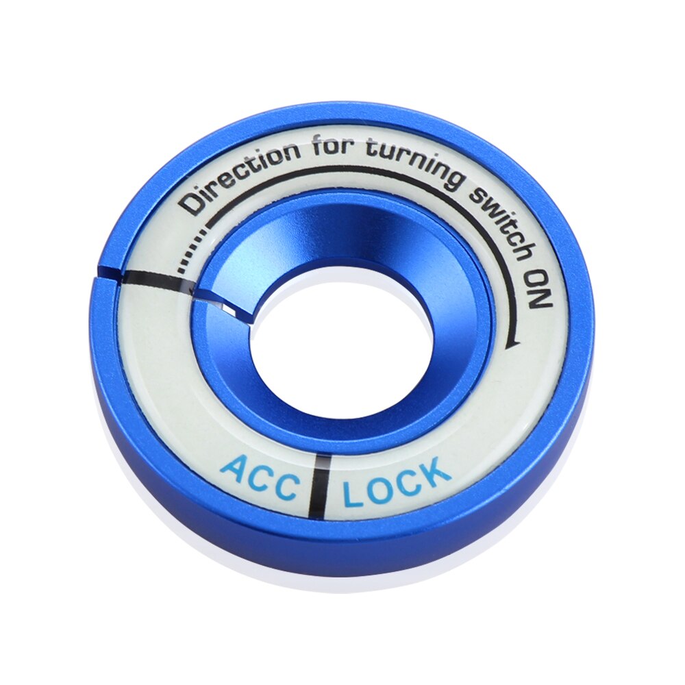 Luminous Glow ignition switch decoration Key Ring Sticker For Skoda Octavia Fabia YETI VW Passat Bora POLO GOLF 6 Jetta MK5 MK6