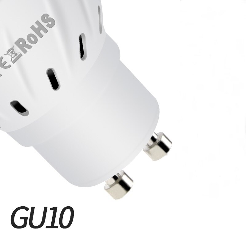 Canling 4w 6w 8w e27 led 220v fytolamp  e14 led fitolampy  gu10 led-lamp voor planten 2835 smd  b22 kweeklamp  mr16 kweekspot: Gu10 basis / 48 leds 4w