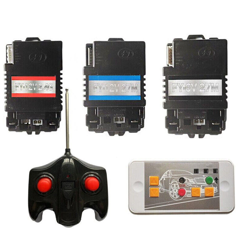 Récepteur FY-12V FY-6V 27M pour voiture électrique 27.145Mhz télécommande 11V-13.7V récepteur émetteur de voiture électrique