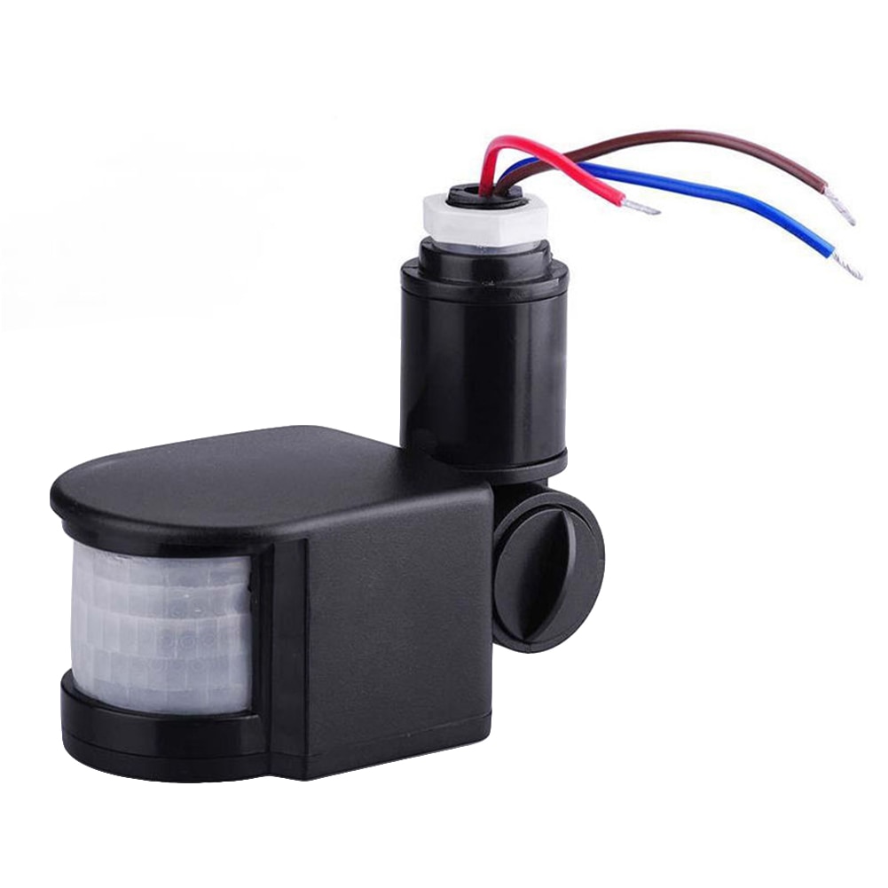 15M AC110V-220V PIR 10-100W Infrared Motion Sensor Universal Inductive Switch Identify Day and Night Automatically Easy install