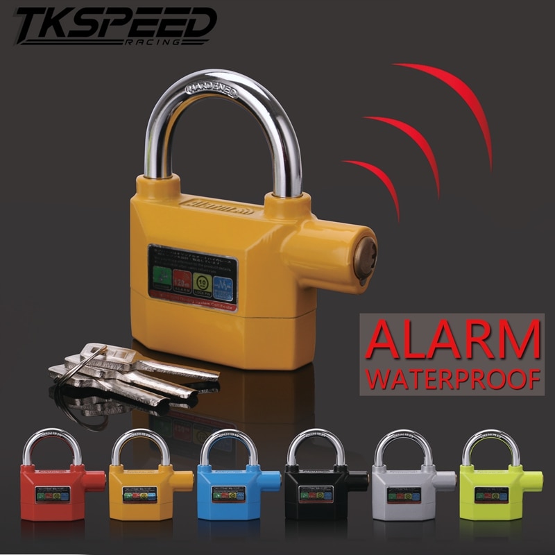 Waterdicht Motorfiets Alarm Lock Anti-diefstal Moto Bike Home Waarschuwing Security Disc Lock Voor Diefstal Bescherming Alarma Moto