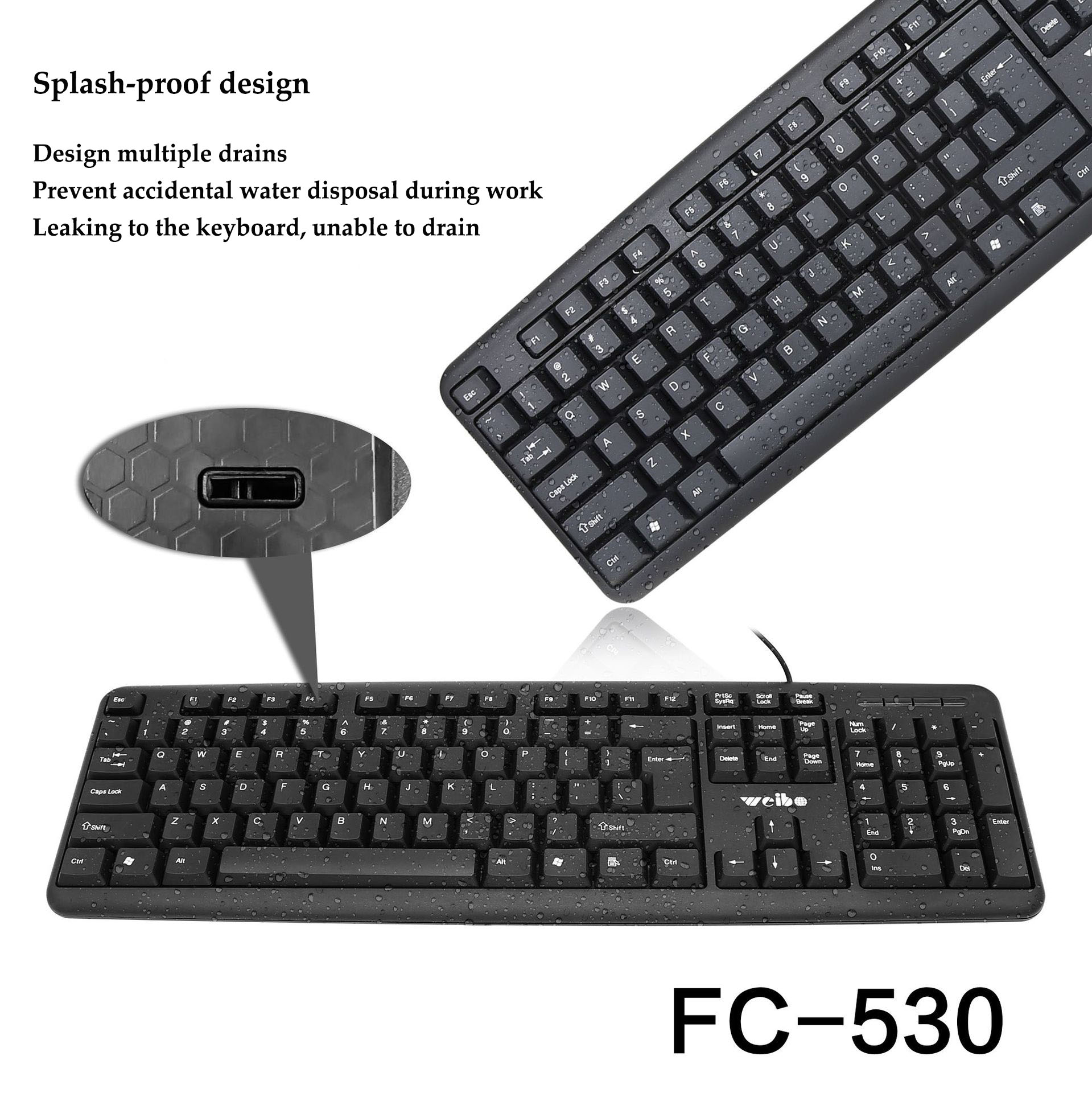 Multifunctional Gaming Keyboard Mechanical Wired Keyboard USB Interface104 Keycaps with Waterproof Function for Tablet Desktop
