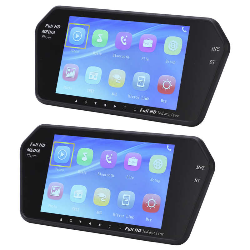 Reversing Monitor 7in Backup Camera Monitor for Trucks for SUVs for Cars