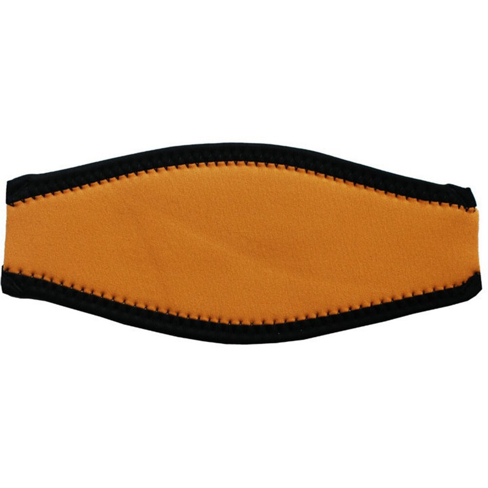 Scuba Diving Mask Head Strap Cover Mask Padded Protect Long Hair Band Strap-Wrapper Diving Swimming Added Comfort Equipment #734: orange