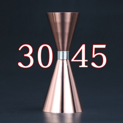 Japanse maatbeker gereedschap barmaat cocktailmaatje bargereedschap baraccessoires en handig eenvoudig: Koper 30-45ml